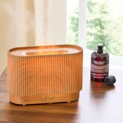 Better Homes & Gardens Ultrasonic Diffuser with Slim Wood Finish, 150ml Capacity
