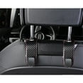 thumbnail image 1 of Organizador de gancho para el respaldo del asiento de coche - Almacenamiento oculto de cuero para reposacabezas con ganchos dobles para colgar bolsas, compras y mantener el coche libre de desorden, 1 of 2