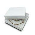 thumbnail image 5 of TheDisplayGuys 25-Pack Cotton Filled Cardboard Paper Silver Jewelry Box Gift Case - Swirl White (Mix of 5 Sizes (5 pcs each)), 5 of 8