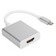 thumbnail image 5 of Adaptador de interfaz multimedia de alta definición (Tipo C) a USB 3.1 (plata) 4Kx2K para OS X, 5 of 14