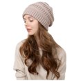 thumbnail image 3 of Azrian Hat Women's Knit Beanie Hat for Ladies Fleece Line Ski Skull Cap Slouchy Winter Hats, 3 of 6