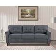 thumbnail image 3 of Uspridefurniture Mcnaboe Linen Flared Arm 2Pcs Living Room Set,Gray, 3 of 5