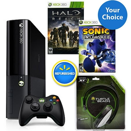 Xbox 360 250GB Console Ultimate Bundle, Refurbished