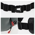 thumbnail image 3 of Unique Bargains Lightweight Zipper Running Belt 1 Pc Dark Gray, 3 of 6