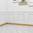 thumbnail image 2 of Flexible Foam Molding Trim, 92" x 2.4" Peel and Stick Crown Molding Wallpaper Border Self Adhesive 3D Wall Edging Lines Trim for Wall Edge, Ceilings, Countertops Home Decor Home Hotel DIY, 2 of 9