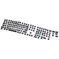 thumbnail image 3 of Teclado mecánico de sublimación de tinta Dot Keycap Compatible con 61/64/68/87/96/104/108Negro, 3 of 9