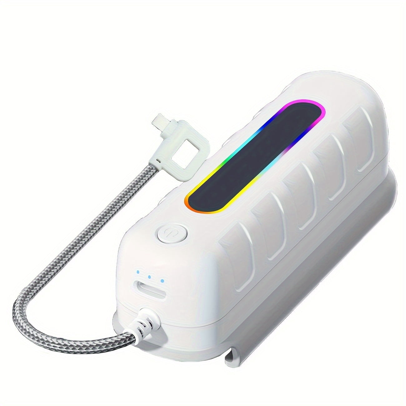 Battery Pack for Oculus Quest 2/3/3S, RGB Light 5000mah Battery Pack For Meta Quest 2/Quest 3/Quest 3S,VR Mini Power Bank,High Speed VR Extend Battery Accessories Extra 2H-4H Playtime