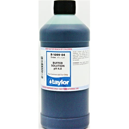 Taylor R-1099-04 E Size .47L (1pt) Buffer Solution pH 4.0