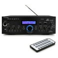 thumbnail image 2 of Pyle Home Amplificateur Stéréo Maison 200 Watts AM/FM AUX/USB (Lot de 2), 2 of 7