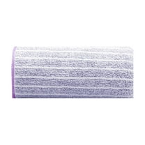 JeashCHAT Bathroom Striped Hand Towel Washcloth Face Towel Super Soft Highly Absorbent Quick Dry Towels, 29.53" x 13.78", Purple