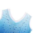 thumbnail image 4 of Maxcozy Sleeveless Shoulder Diamond Bright Spotted Body Suit Gradient Deep Space Color Ballet Gymnastics Dance Practice Clothes, 4 of 7