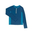 thumbnail image 6 of Rugged Shark Boys Long Sleeve Half Zip Rash Guard, Sizes 4-16, 6 of 8