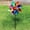 bird repellent, variant on 1Pc Diy Windmill Craft Kit, 24Cm (Approx 9.5Inch) Octagonal Laser Windmill, Fuchsia For Kids, Wholesale, Stall, Garden Bird Repellent, Decoration
