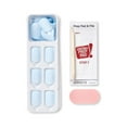 thumbnail image 2 of KISS imPRESS Color Press-On Manicure Fake Nails, Blue Sky - Short Length, Matte, Polish-Free Solid Color Mani, Includes Prep Pad, Mini File, Manicure Stick, and 30 Fake Nails, 2 of 5