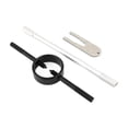 thumbnail image 1 of Kit de herramientas para compresor de resorte de horquilla, llave de pasador radial, herramienta de sujeción de varilla de cartucho Plata Negro, 1 of 8