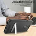 thumbnail image 3 of CoverON LG Aristo 4 Plus / Prime 2 Case with Magnetic Metal Kickstand Protective Hybrid Phone Cover - SleekStand Series, 3 of 7