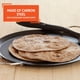 thumbnail image 4 of Comal redondo Imusa de acero al carbono de 23 cm con asas de metal, color negro, 4 of 8