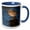 Blue/White, variant on 3drose, Long-billed Dowitcher, 11oz Mug