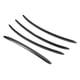 thumbnail image 2 of Reemplazo de estilo de fibra de carbono de acero inoxidable con cubierta de manija de puerta de coche de 4 piezas para 5 Series F10 F11 F07 F18 2011-2017, 2 of 5