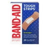 Band-Aid Brand Tough Strips Durable Adhesive Bandage, One Size, 20 Ct