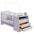 thumbnail image 2 of Cuna con Cajones Madik Color Blanco con Soporte para Tela Mosquitera 2500.0001, 2 of 6