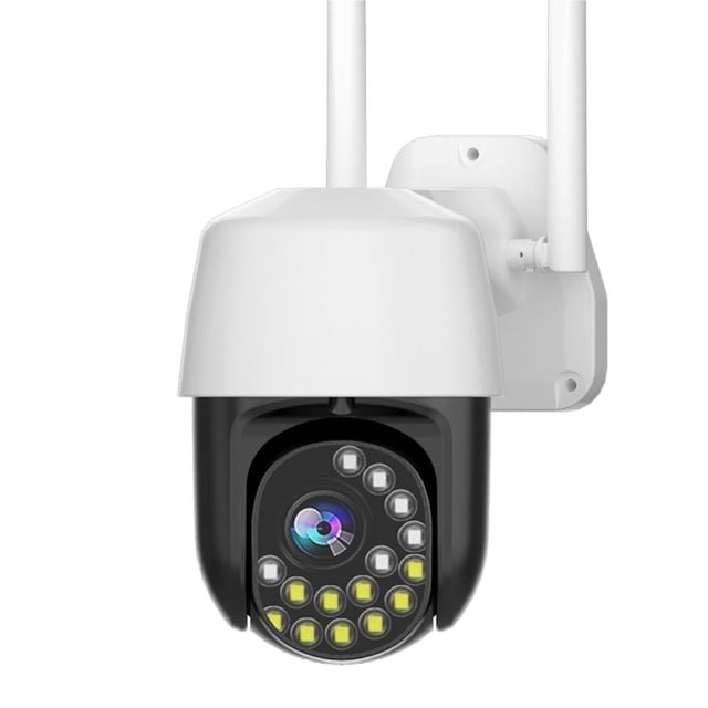 Hd1080P Cámara De Seguridad Rotación De 360 Grados Pan Tilt Zoom Inalámbrico Wifi Monitoreo Cámara Ai Detección De Movimiento Color Visión Nocturna Ip66 Cámara Impermeable Inevent AF001052-02