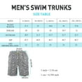 thumbnail image 6 of Beautiful Giant Men's Swim Trunks Mesh Liner Beach Board Shorts with Pocket 10.5" Inseam, 6 of 6