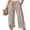 Beige, variant on ANRABESS Womens Casual Wide Leg Pants Elastic Waist Drawstring Lightweight Flowy Beach Palazzo Pants with Pockets