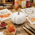 thumbnail image 7 of Vintage Halloween Decor Artificial Pumpkins, White Faux Foam Harvest Pumpkins, Halloween Home Decor for Fall, Autumn, Thanksgiving, Holiday Decor, 7 of 7