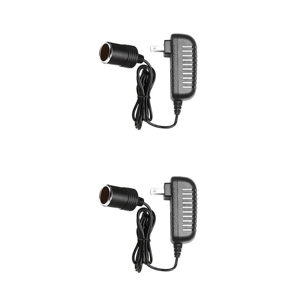 Speravity Toma de encendedor de coche, convertidor de CA a CC, protección de circuito de carga, adaptador de corriente, de vehículo eléctrico Type1 NO1