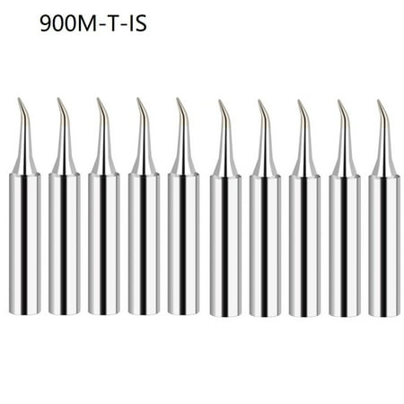 

Goodhd 10Pcs/Lot Lead Free Soldering Iron Tips 900M-T Series Welding Solder tools