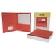 thumbnail image 3 of Hojas de papel School Smart de piel sintética, 8,5 x 11, color rojo, 25 unidades, 3 of 9