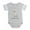 Heather Gray, variant on CafePress - Good Bichon Frise - Cute Infant Baby Football Bodysuit