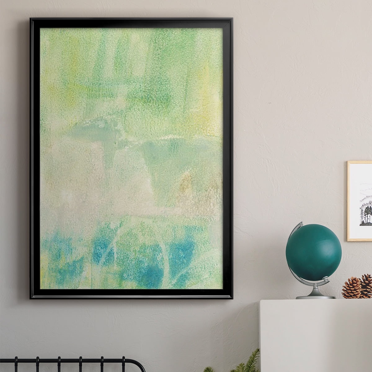 Serus I Premium Framed Print, in Gold, Black, or Silver - Ready to Hang
