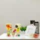 thumbnail image 1 of Luz de noche floral con diseño de flores y letras de resina | Regalo decorativo para el hogar | Decoración para dormitorio, sala de estar y habitación infantil | Iluminación ambiental cálida, 1 of 3