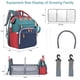 thumbnail image 4 of Mochila para pañales Shengmeister de gran capacidad para viajes, 4 of 7
