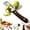 Retro, variant on Multi-Functional Vegetable Peeler for Kitchen, 3 In 1 Multifunctional Vegetable and Fruit Peeler with Wooden Handle, Vegetables Peelers Stainless Steel with Bottle Opener