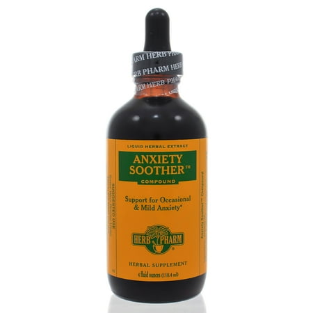 Herb Pharm - Anxiety Soother 4 oz (Best Holistic Treatment For Anxiety)