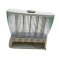 thumbnail image 2 of 6 Grid Rice Container Grano Dipense de alimentos secos Clear Fácil de usar Contenedor de almacenamiento de alimentos de organización de cocina para, 2 of 8