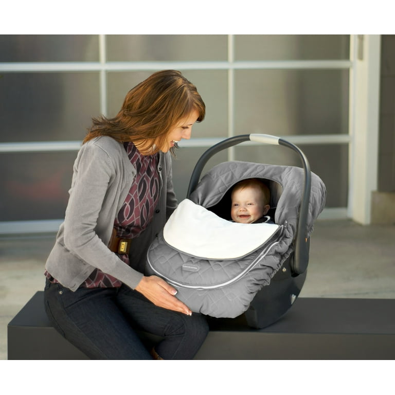 Jj cole car seat cover graphite discount