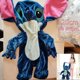 thumbnail image 3 of Peluche de Lilo y Stitch de Disney de 110/130 cm, muñeco de ángel de Pixar Anime Big Stich, funda de cuero semiacabada, regalo para niños, 3 of 5