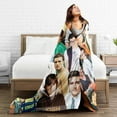 thumbnail image 6 of Blanket Josh Hutcherson Soft and Comfortable Wool Fleece Throw Blankets for Sofa Office car Camping Yoga Travel Home Decoration Cozy Plush Beach Blanket Gift, 6 of 9
