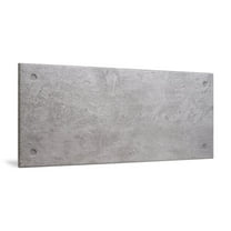 Wall!Supply UltraLight Industrial Concrete HD Printed – 3D EPS Foam Wall Panels – Easy DIY Installation – Concrete Look – Set of 4 Panels (25.83 sq ft)