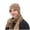 Khaki, variant on kaondbfi Outdoor Travel Essentials Clothing Accessories Beanie Hats for Men Winter Knitted Fleece Windproof Hat Scarf Gloves Three-piece Winter Knitted Hat Warm Hat