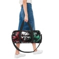 thumbnail image 5 of Lsque Chucky Pattern Foldable Sports Gym Bag with Wet Dry Pocket, Ultralight Travel Bag, Large Capacity Duffel Bag, Splash Proof Carry on Bag, Overnight Bag, Weekender Bag for Travel, 5 of 6