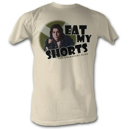 Breakfast Club Eat My Shorts Licensed Adult T (Best Natural Cure For H Pylori)
