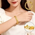 thumbnail image 5 of Rvusndi Bracelets for Women Adult Gold Bracelets Hearts Jewelry with Exquisite Style Birthday Gifts, 5 of 6