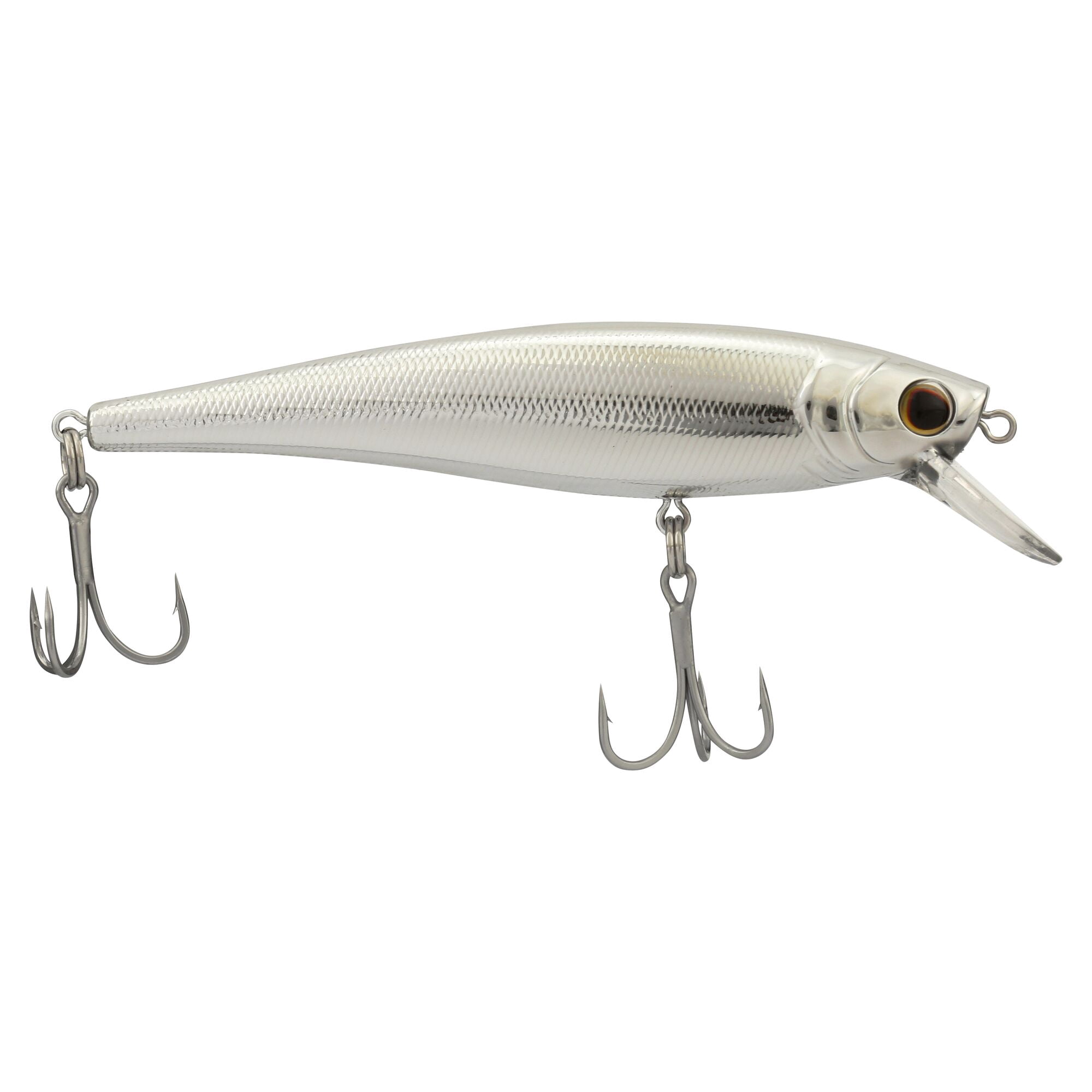 Berkley Cutter Saltwater, 3.5 in, Jerkbaits, Chrome (1 Count)