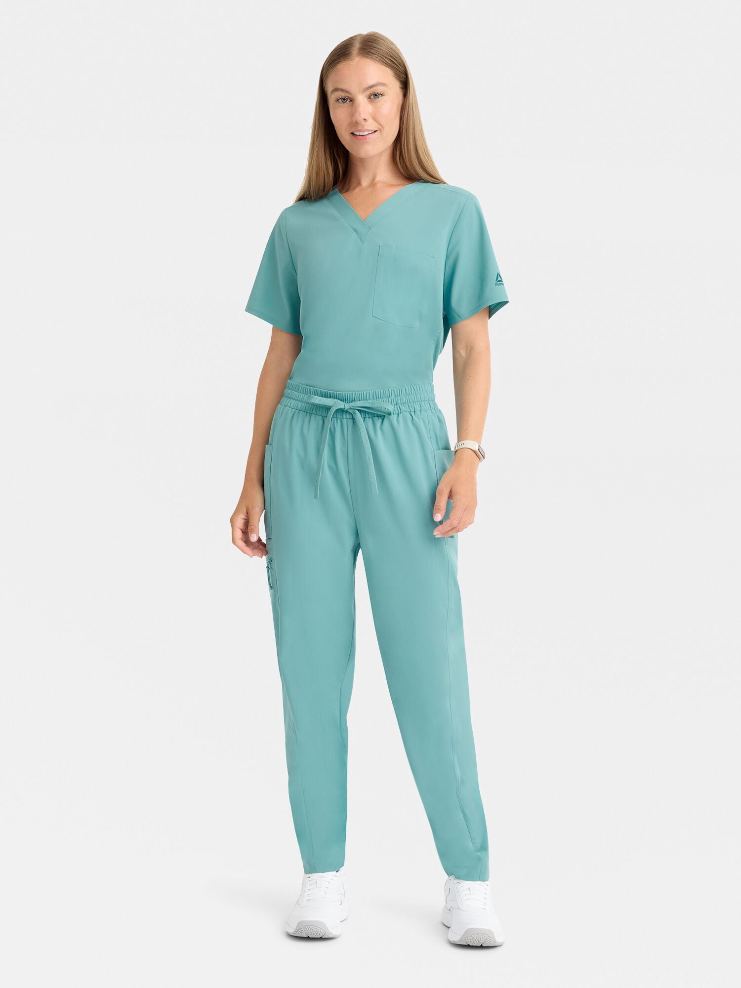 Reebok Women's Tech Comfort 4 Pocket Straight Leg Scrub Pants, 1 Pack, Sizes S - 3XL