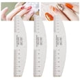 thumbnail image 1 of Kit De Lima De Uñas, Limas De Uñas Reutilizables, Grano 180 240, Lavable, Portátil, 50 Piezas, Pulido Uniforme Para El Hogar, 1 of 7